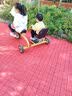 回力男鞋夏季透气休闲运动飞织防臭网面2026新款跑步鞋 灰/黑44 实拍图