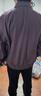 优衣库休闲短茄克男装女装合作款/外套夹克483835 74 紫罗兰色 3XL 实拍图
