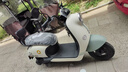 新日（Sunra）电动摩托车 丽曼电动车60v5块铅酸电池76km长续航大踏板电动车通勤代步电摩绿 实拍图