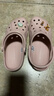 卡骆驰（CROCS）贝雅洞洞鞋男鞋女鞋轻便耐磨一脚蹬拖鞋休闲鞋百搭花园鞋|10126 矿石粉-6TY(含智必星) 36 /37(220mm) 实拍图