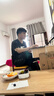 联想（Lenovo）MK5游戏机械键盘104键有线键盘电竞办公青轴混彩光效适用拯救者R9000P/Y7000吃鸡键盘 风暴白 实拍图