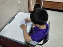 下一章儿童学习桌可升降小学生家用书桌写字桌椅套装写作业专用课桌桌子 入门款｜60cm象牙白桌椅套装-【亏本冲量】 实拍图