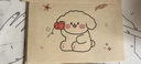 离草信封信纸线条小狗生日贺卡精美可爱手写信明信片浪漫表白信纸情书送女友 10信封+10信纸+10封口贴 实拍图