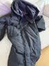 鸭鸭（YAYA）王一博同款冰壳3.0冬季新款羽绒服男女长款过膝极寒加厚保暖外套 青光黑色3.0升级款 【男女同款】 L 【建议130-150斤】 实拍图
