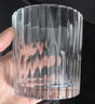 青苹果耐热玻璃咖啡杯300ml6只装 家用玻璃水杯 竖纹茶杯洋酒杯啤酒杯 实拍图