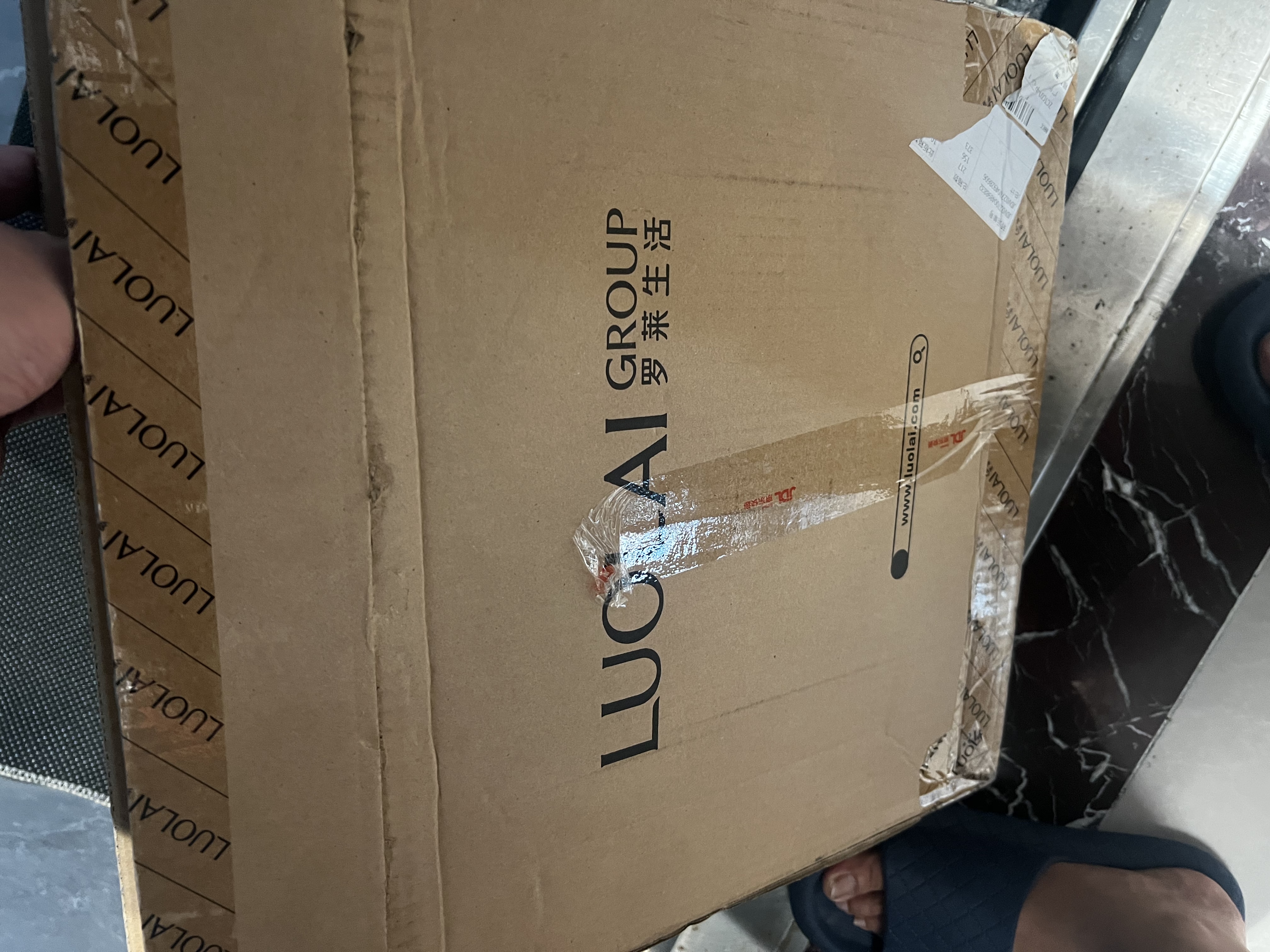 LOVO罗莱家纺 全棉四件套纯棉斜纹床单被套枕套床上用品200*230cm 实拍图