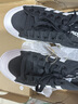 adidas NIZZA PLATFORM厚底增高运动帆布鞋女阿迪达斯三叶草 一号黑/白   37 实拍图