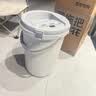 五月花33CM配布2块装刮刮桶免手洗平板拖把干湿两用拖布地拖超细纤维 实拍图