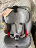 袋鼠爸爸 星途婴儿儿童安全座椅0-12岁全龄360度旋转新生儿车载汽车用座椅 爵士灰 实拍图