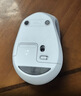 罗技（Logitech）M330 静音鼠标 无线鼠标 办公鼠标 右手鼠标 带无线微型接收器 白色 实拍图