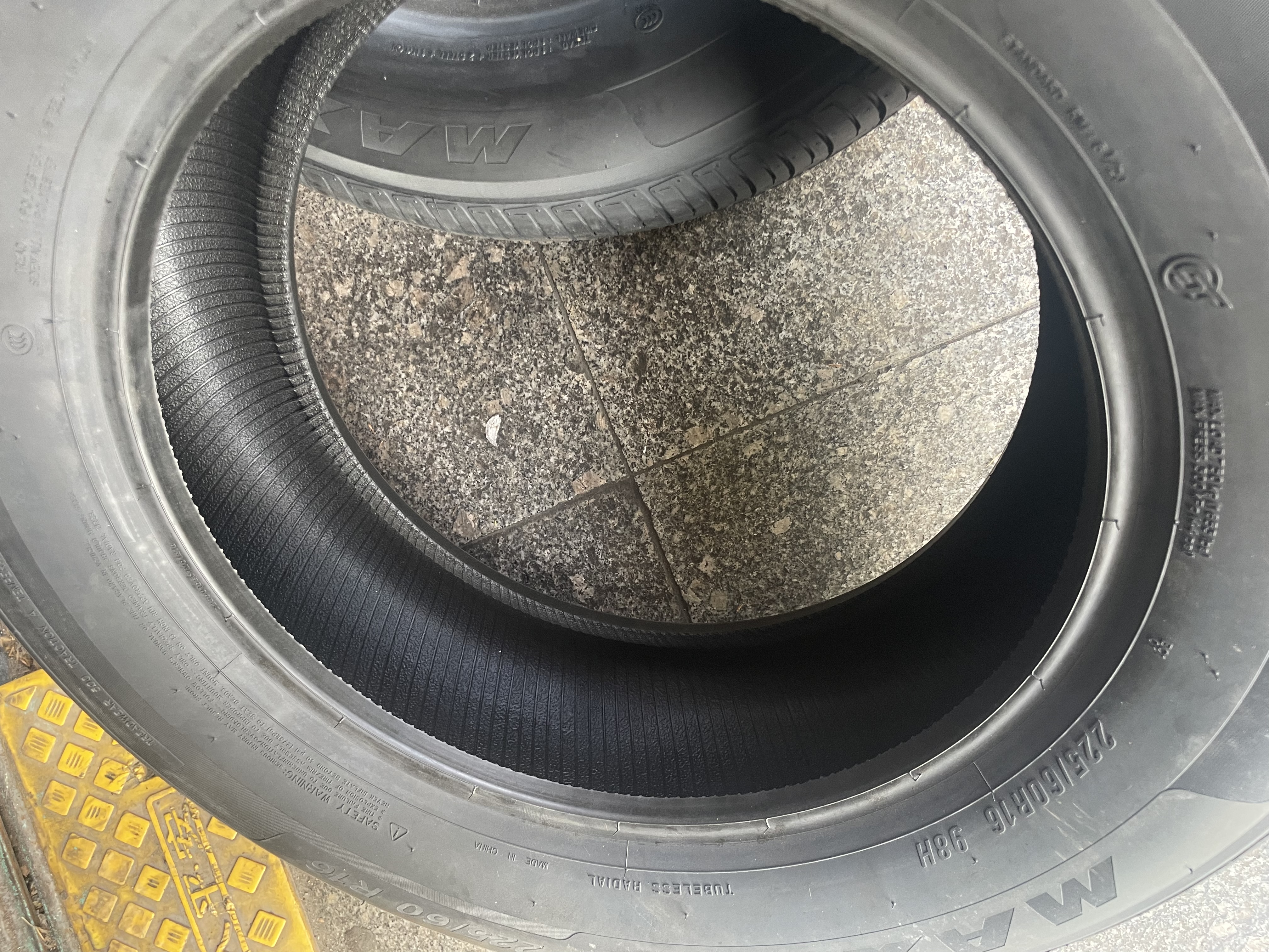 玛吉斯（MAXXIS）轮胎/汽车轮胎 225/60R16 98H EC1 适配比亚迪秦 实拍图