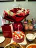 馨长存鲜花速递玫瑰花束送女友老婆生日礼物全国鲜花同城配送 33朵红玫瑰花束-欢喜 实拍图