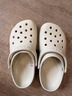 卡骆驰（CROCS）檀健次同款经典洞洞鞋轻便百搭女沙滩鞋包头拖鞋男鞋|10001 骨白色-2Y2(含智必星) 37 /38(230mm) 实拍图