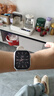 联想（Lenovo）智能手表 Watch Fit轻薄大屏血氧心率睡眠蓝牙通话健康监测穿戴运动手表手环 曜石金 男女朋友礼物 实拍图