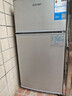 志高（CHIGO）小冰箱迷你小型家用冷藏冷冻两用宿舍出租房用双门办公室电冰箱节能省电 【一级能效】58L银色【全国联保丨节能省电】 实拍图