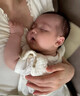 卡特医生奶瓶防胀气新生婴儿硅胶0-6个月仿母乳防吐奶瓶 【0-3月】仿真喂养奶瓶 150ml 圆孔-咖色 实拍图