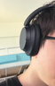索尼（SONY）WH-CH720N头戴式无线蓝牙主动降噪耳机轻便重低音电脑耳麦AI自适应 适用安卓苹果 黑色 实拍图
