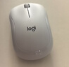 罗技（Logitech）M221 轻音鼠标 无线鼠标 办公鼠标 对称鼠标 带无线微型接收器 米白色 实拍图