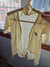 贝瑞加（Babyprints）新生儿连体衣2件装婴儿纯棉衣服初生宝宝内衣长袖薄款爬服 粉黄52 实拍图