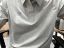 KOLON SPORT/可隆SECO POLO衫  男士户外抗菌防晒UPF50+吸湿速干T恤 LHPT6MTT23-LG 浅灰 XL 180/100A 实拍图