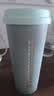 星巴克（Starbucks）薄荷绿款不锈钢保温保冷杯500ml车载杯咖啡水杯中秋节礼物 实拍图