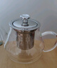 金镶玉 茶壶 耐热玻璃茶壶功夫茶具过滤内胆 雅风壶500ml 实拍图