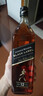 尊尼获加（JOHNNIE WALKER）洋酒 12年黑方黑牌1000ml 苏格兰调和型威士忌无盒 晒单实拍图