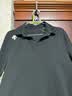 迪桑特（DESCENTE）DESCENTE迪桑特TRAINING系列男士吸湿速干D-TOUGH短袖POLO衫新品 BK-黑色 L (175/96A) 实拍图