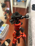 富图宝（Fotopro）空气三号 双全景云台碳纤维相机微单摄影摄像三脚支架 火焰橙 重/0.9KG 手机夹 实拍图