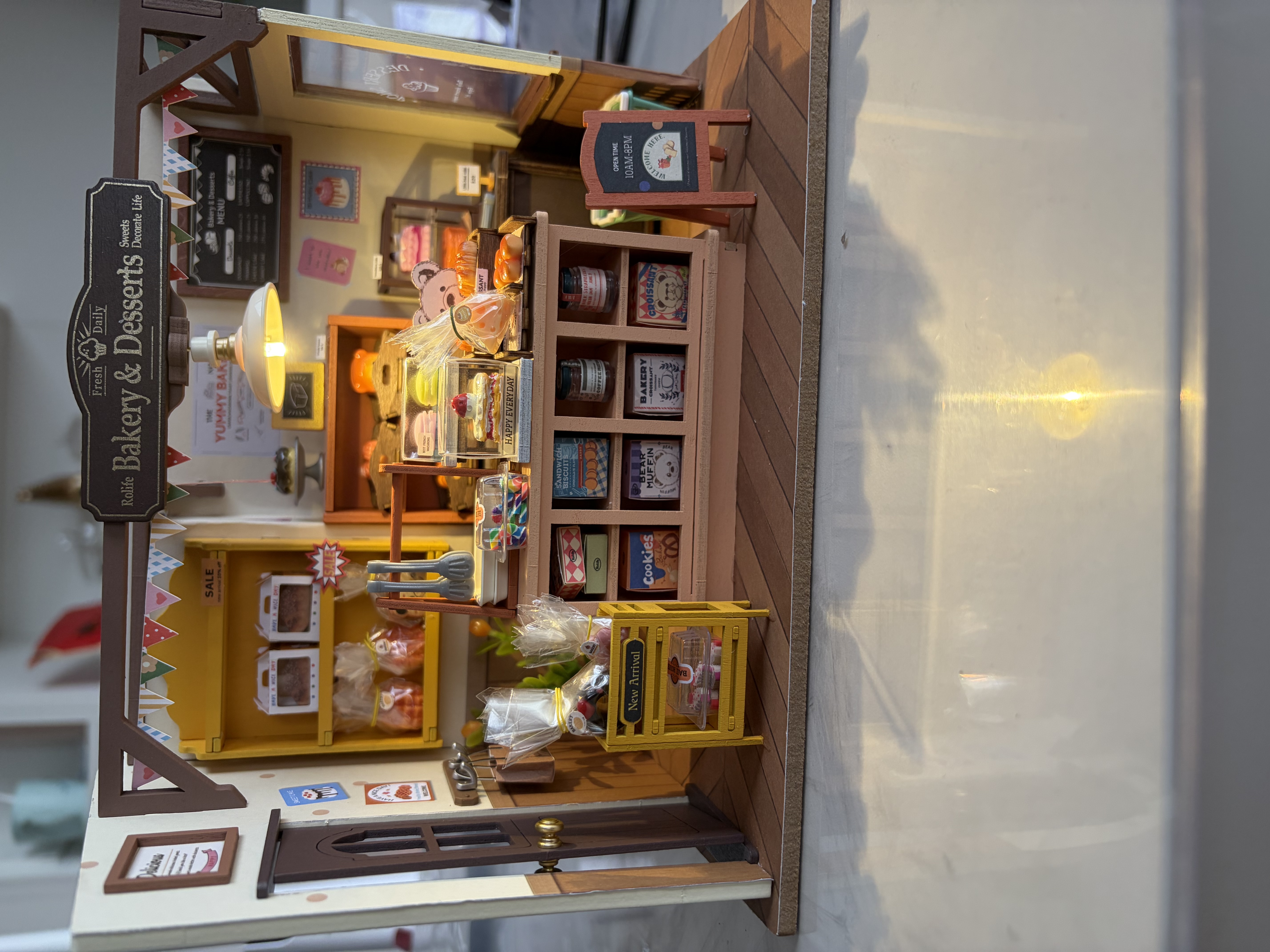 若态若来diy小屋贝卡面包店 手工拼装积木拼图玩具儿童生日礼物女生 实拍图
