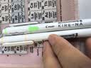百乐（PILOT）【热门商品】KIRE-NA奇丽奈双头荧光笔划重点不晕染记号笔彩色荧光笔学生用标记笔文具手账笔 橙 实拍图