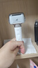 松下（Panasonic）【父亲节礼物】小锤子3.0电动剃须刀往复式顺滑双滚轮亲肤智能旅行刮胡须刀便携款送男友生日LM36 抗菌升级丨流光白常规款 实拍图