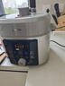 美的（Midea）小飞侠电压力锅有钛0氟0涂层双胆高压锅5L全自动智能预约4-6人多功能一体饭煲E5825N 实拍图