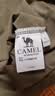 骆驼（CAMEL）男装T恤夏季透气弹力纯色圆领短袖时尚潮流半袖上衣M15BA88053B5 实拍图