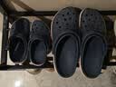 CROCS卡骆驰贝雅卡骆班儿童洞洞鞋沙滩凉鞋男童女童拖鞋/207018/207019 深蓝色-410 29 (175mm) 实拍图