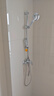 九牧（JOMOO）亮银集成升降硅胶除垢三功能分体淋浴器喷枪款35324-592/1B-1 实拍图