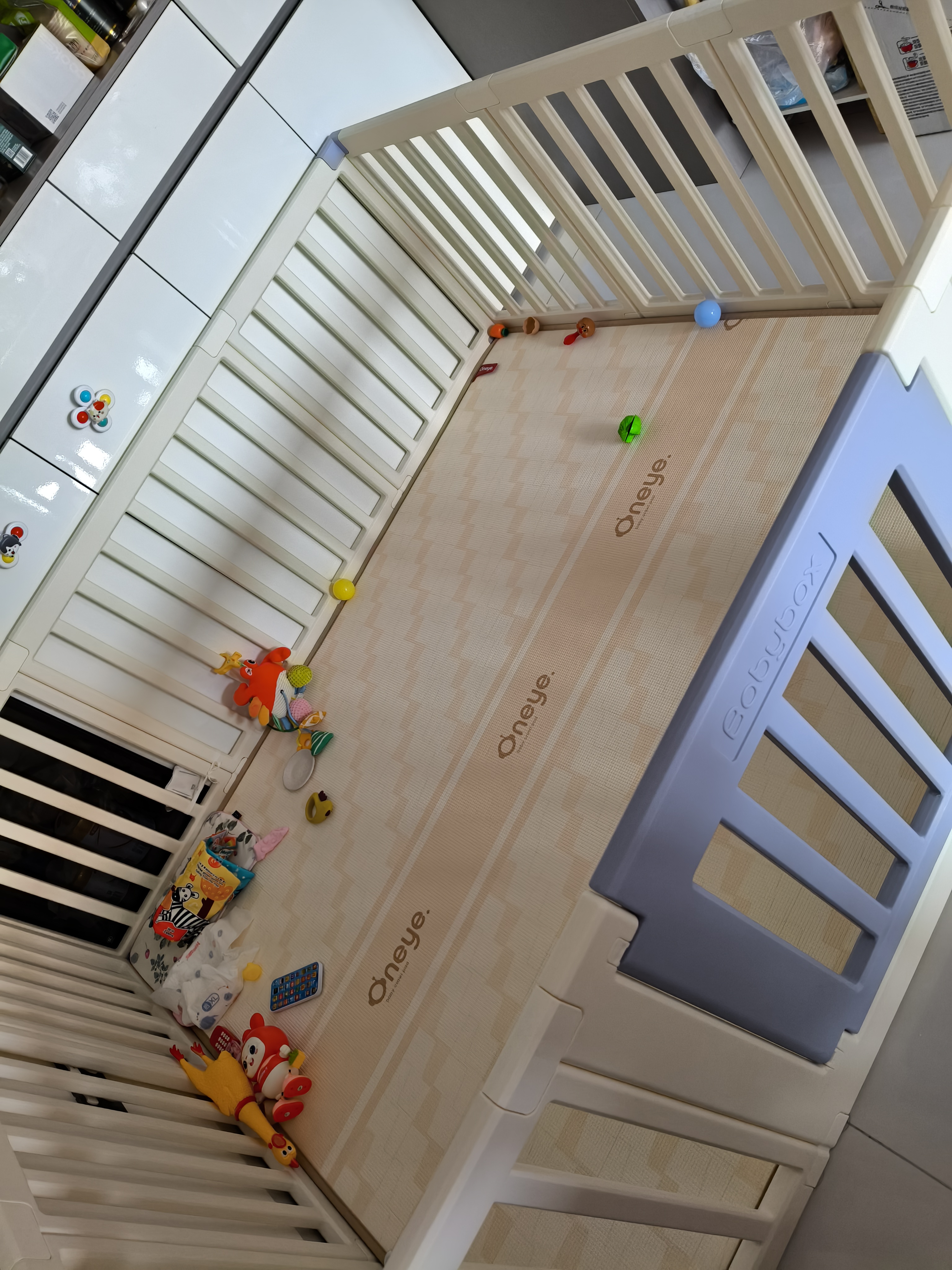 贝博氏babybox宝宝游戏围栏婴幼儿童防护栏地上爬行垫客厅室内家用 实拍图