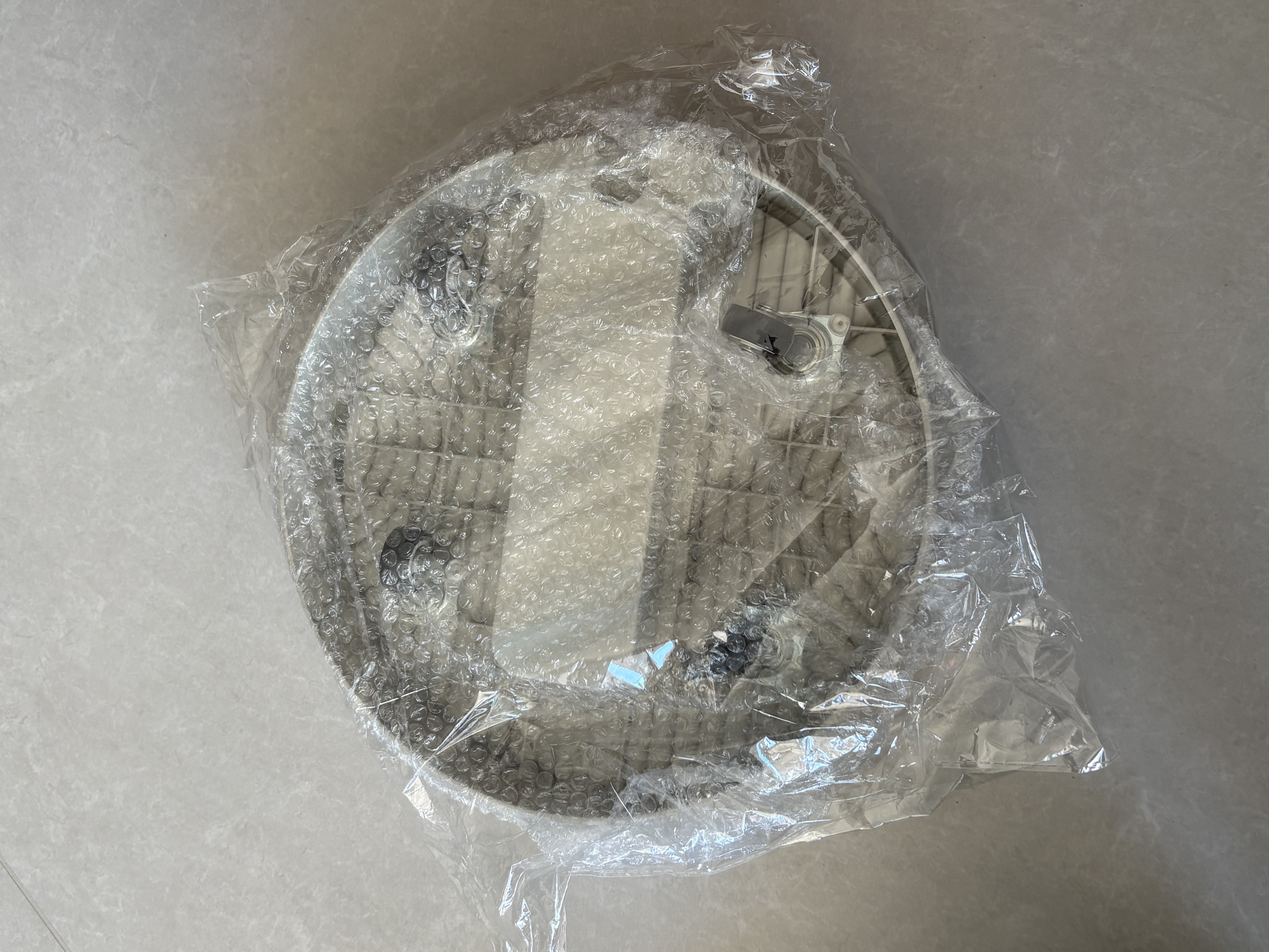 奥美优花盆底托盘带轮移动花盆托盘底座万向轮抽屉储水托盘隐形轮绿植景 实拍图
