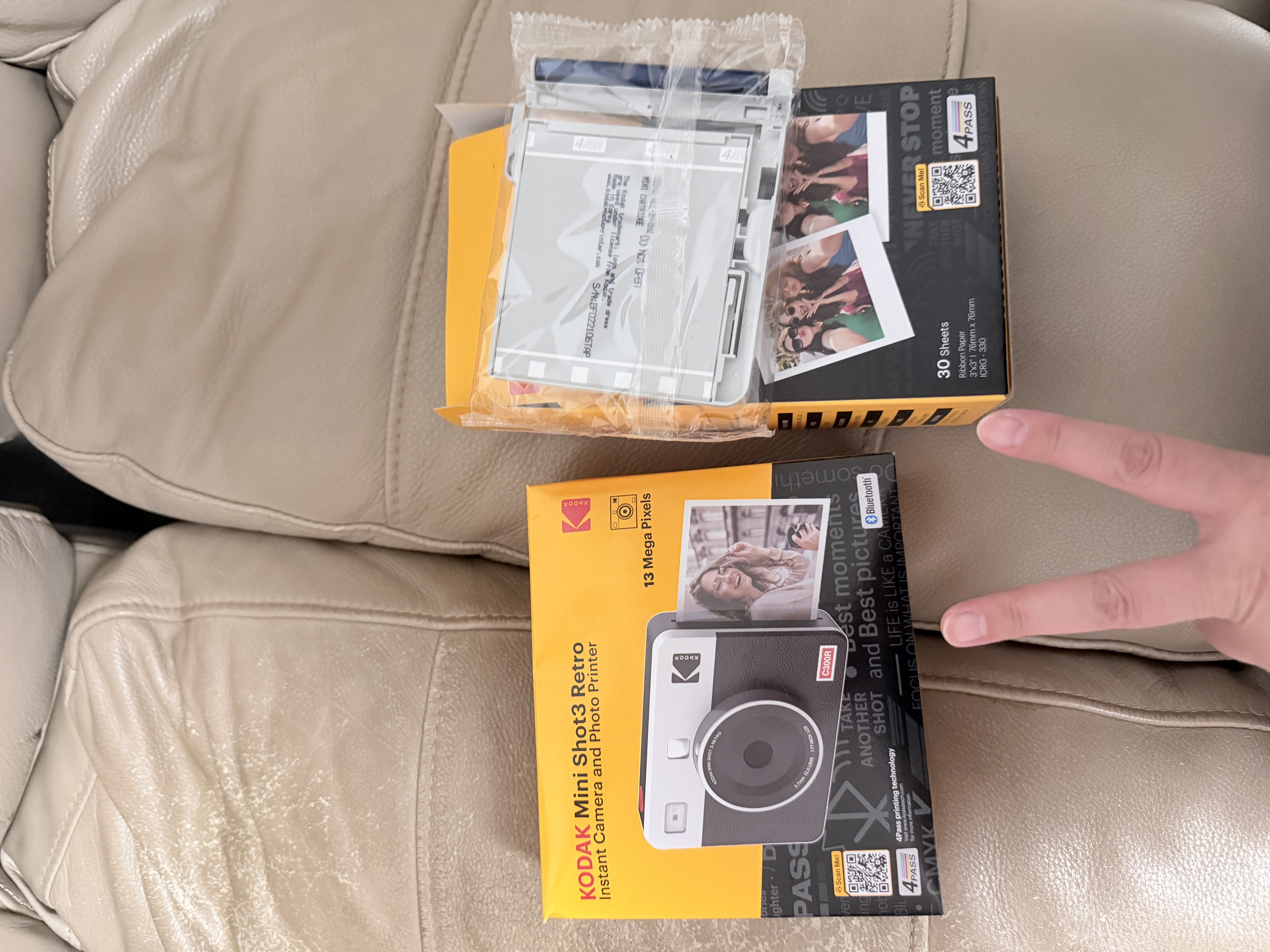 KODAK柯达 MiniShot3 Retro拍立得相机 一次成像照相机 便携拍照打印一体机 节日结婚生日礼物 实拍图