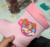汪汪队立大功（PAW PATROL）汪汪队立大功儿童雨鞋 粉红色    18 内长18cm 实拍图