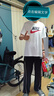 耐克(NIKE)男短袖T恤 纯棉 运动休闲 舒适百搭 AR5005-100 白色XXL 实拍图