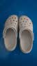 卡骆驰（CROCS）贝雅云彩女士洞洞鞋休闲鞋|208186 冬日白-11S    37/38(240mm) 实拍图