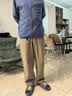 京东京造【考杜拉700】裤子夏季男薄款男士休闲裤速干运动裤2026 卡其色 L 实拍图