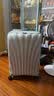 新秀丽（Samsonite）贝壳箱拉杆箱密码箱包七夕行李箱旅行箱单拉杆V22 白色-双轮【升级款】 28英寸 实拍图