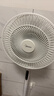 美的（Midea）【闪拆系列】一键闪电拆装直流变频家用语音电风扇一级能效静音落地扇大风力卧室立式电扇SDJ30BC 实拍图
