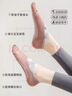 杜威克3双瑜伽袜子女防滑普拉提夏季专业芭蕾舞蹈运动棉质袜室内健身 实拍图