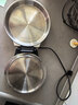 美的（Midea）电饼铛 小钢炮0涂层316L不锈钢电饼档 家庭用40mm超深双面加热 煎饼锅烤肉锅烙饼锅早餐机电煎锅s1 实拍图