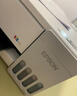爱普生（EPSON）【6代新品】L1358 墨仓式A4彩色无线单功能家用打印机 家用/办公 AI学习打印机（微信/远程打印） 实拍图