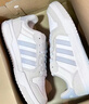 adidas ENTRAP美式校园风运动少年感复古篮球风板鞋男女阿迪达斯 白色/浅蓝/灰色   42.5 实拍图