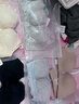 都市丽人隐形内衣女无钢圈光面无痕薄款透气小胸聚拢文胸罩2B25C4七夕礼物 实拍图